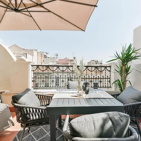 Ascea - 2 Bedroom And Terrace In Eixample Esquerra Barcellona