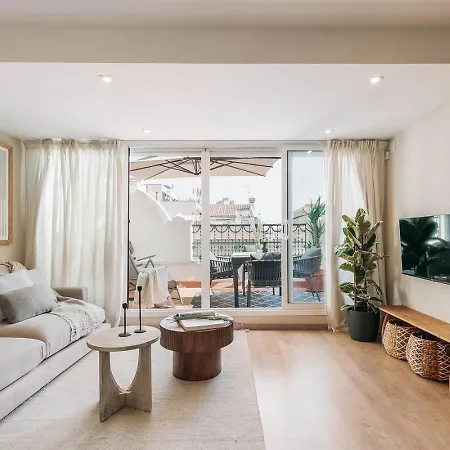 Apartmán Ascea - 2 Bedroom And Terrace In Eixample Esquerra Barcelona